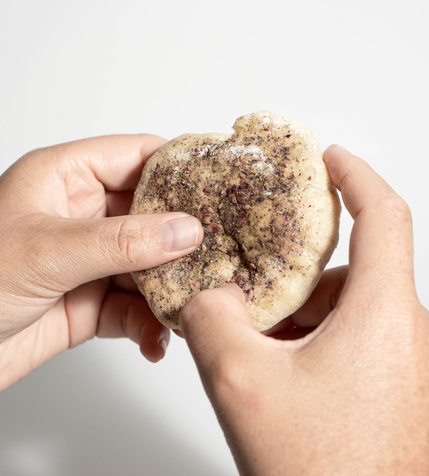 Pan árabe con Zataar, bolsita con 5 piezas