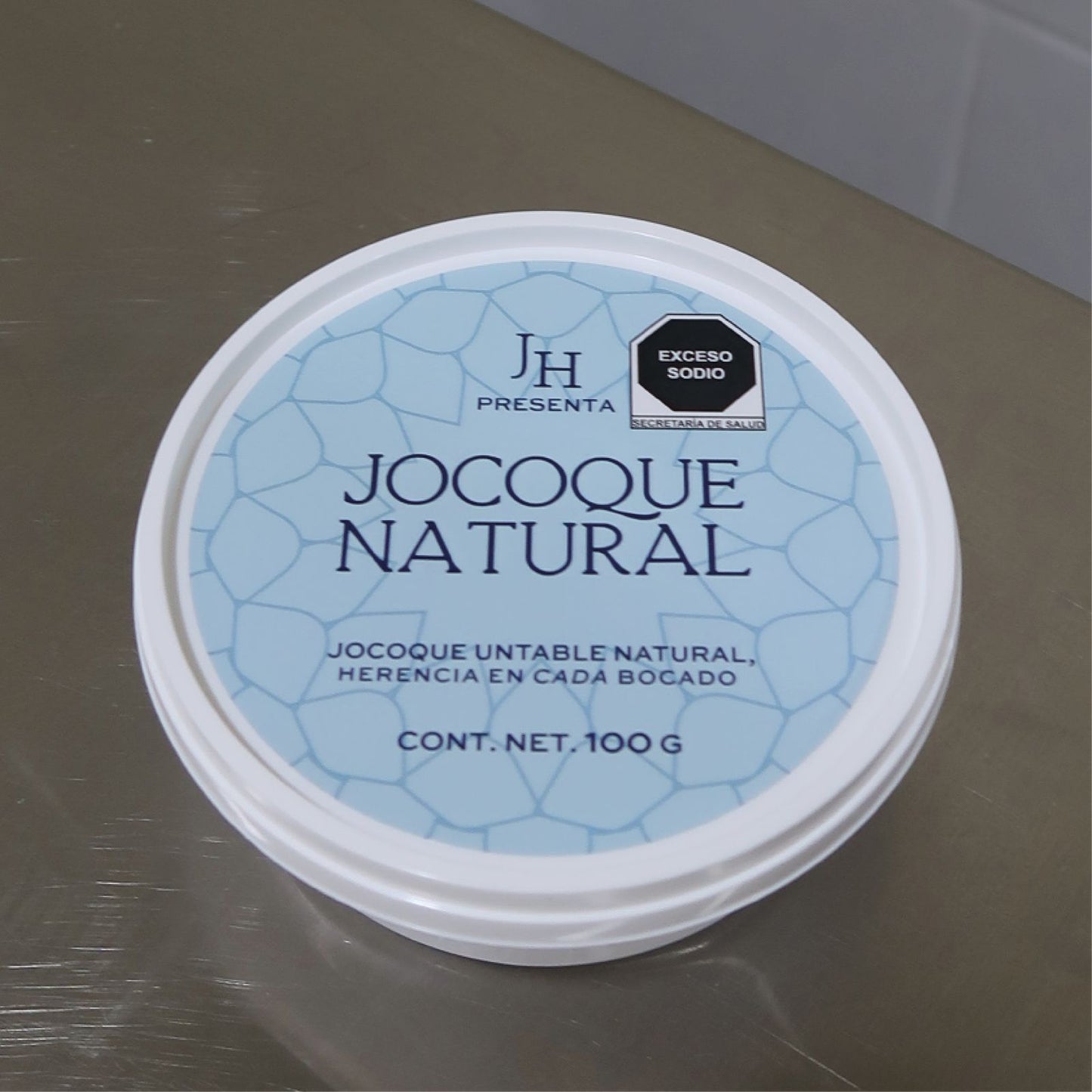 Jocoque untable natural, 250 g.